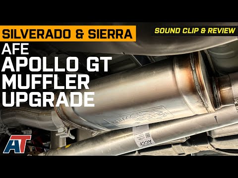 2019-2024 Silverado & Sierra 1500 AFE Apollo GT Series 3" Direct Fit Muffler Review & Sound Clip