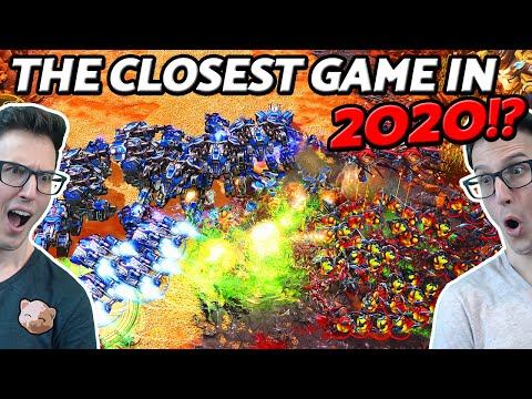 StarCraft 2 - The Closest, Craziest game of 2020! | Diamond in the Ruff #19