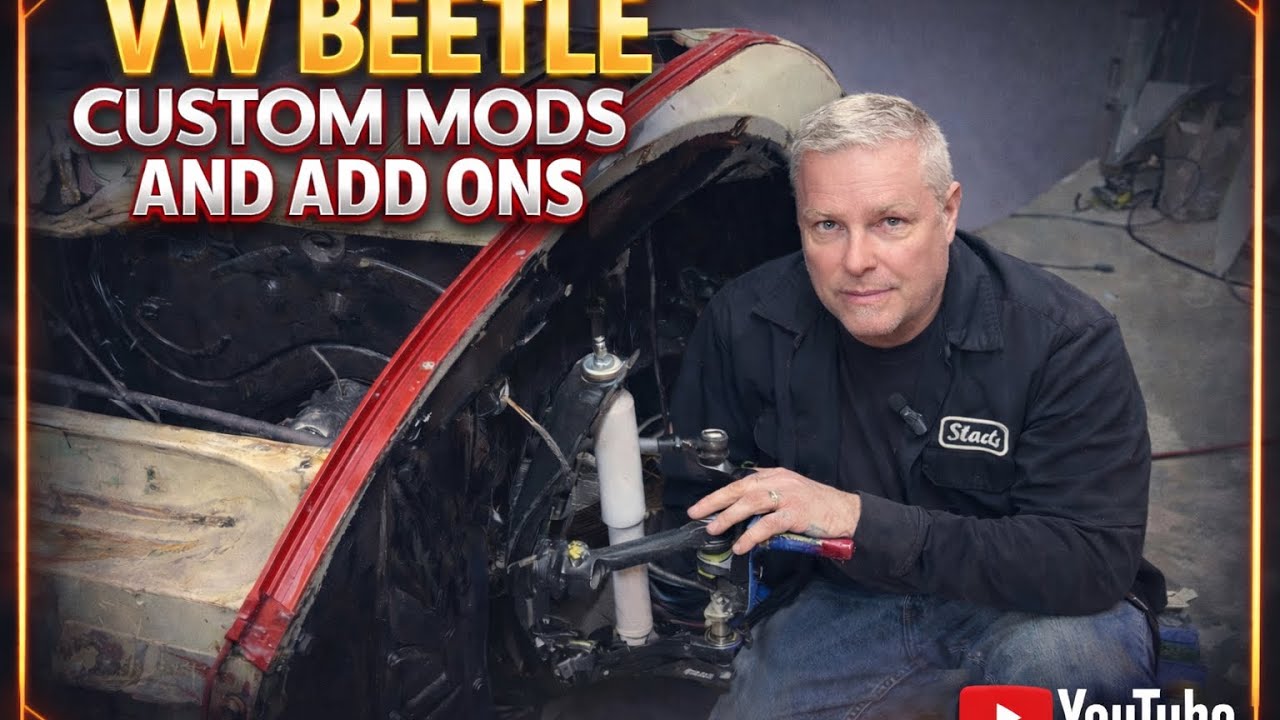 VW BEETLE CUSTOM MODS & ADD ONS - CUSTOMIZE YOUR CLASSIC BEETLE - BAJA BUG #sladesbeetle #vwbeetle