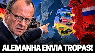 Alemanha envia tropas para fronteira da Rússia (Bálticos)! Finlândia faz acordo nuclear com França!
