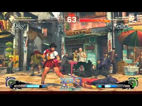 SSF4AE: Kid Viper (Yang) vs P.CUTTA (Sakura)
