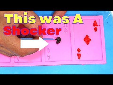 Trying Out Different Methods of Painting Resin Moulds