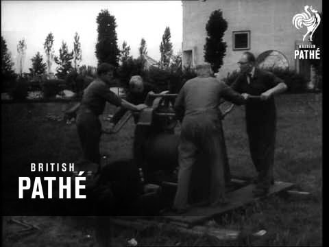 Europe's Tallest Television Mast: Holland (1966)