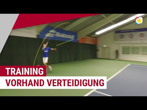 Vorhand Verteidigung | Tennistraining | myTennis
