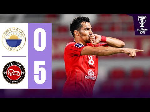 Ruthless Tractor RUN RIOT | Sharjah FC 🇦🇪 vs Tractor FC 🇮🇷 | Highlights ACL Elite™