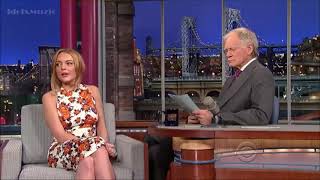David Letterman made Lindsay Lohan cry (2013-04-10)
