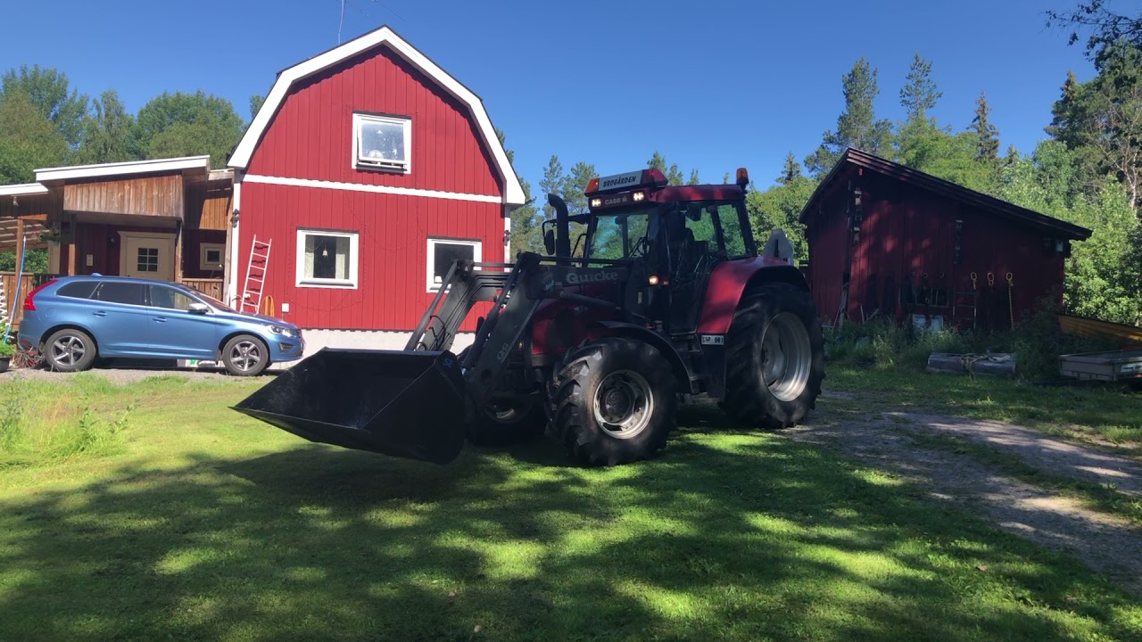 Case Cs100 Traktor Case CS100 med Ålölastare Quicke Q970 och skopa