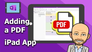 iPad Inserting a PDF - OneNote Class Notebook