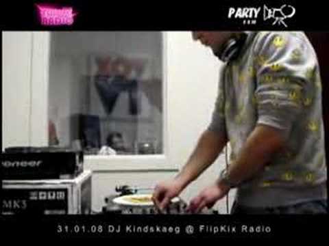 DJ Kindskaeg live at the Flipkix Radio studio
