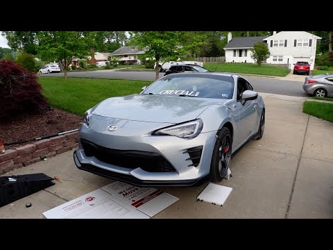 HOW TO GT86 BUMPER SWAP A FRS/BRZ