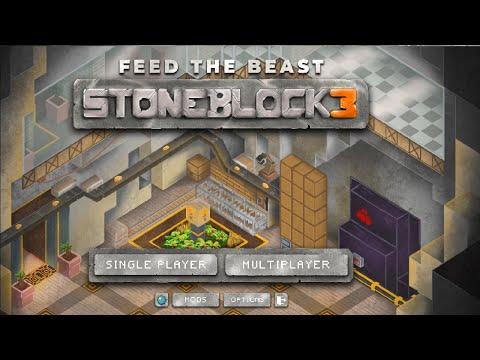 Minecraft Stoneblock 3 EP12: Create Water Wheel Overdone!!!!