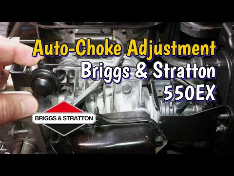 Briggs & Stratton 550EX Auto-choke Adjustment, How Auto-choke Works