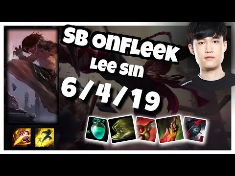 SB OnFleek Lee Sin JUNGLE (6/4/19) vs NIDALEE Gameplay Replay - Patch 10.19