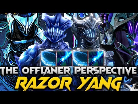 Yang Razor The Offlane- Dota 2 Pro Gameplay New Patch 7.36C #yang #razor