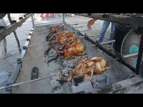 Amazing Grill Rural Ducks With Khmer Green Leaf - Gold Duck @Stop 92 Hanoi Street Near Aeon 2