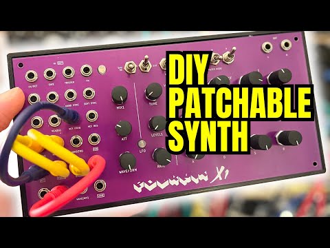 How I built a PATCHABLE ANALOG SYNTH from scratch