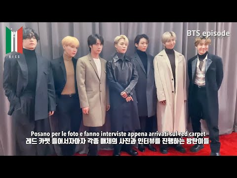 [SUB ITA] 201021 EPISODE - BTS (방탄소년단) @ 62nd GRAMMY Awards