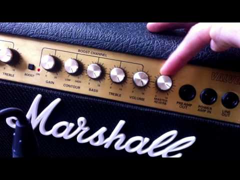 Combo Marshall Valvestate 40V Model 8040 2 canaux 40 Watts 1x12 made in UK 90s image 17