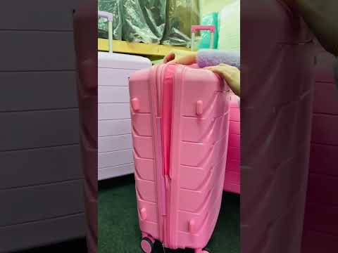 Миниатюра изображения товара Чемодан на колесах EUROBAGS PP-N86 (L, розовый)