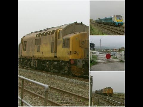 Half an Hour at (145) - Tyn y Morfa Level Crossing 27.10.2015 - Prestatyn Talacre inc RHTT