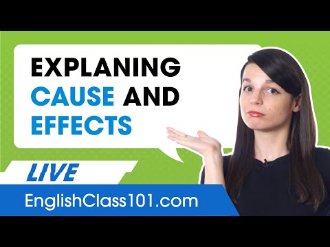 How to Explain Cause and Effect | English Grammar with examples