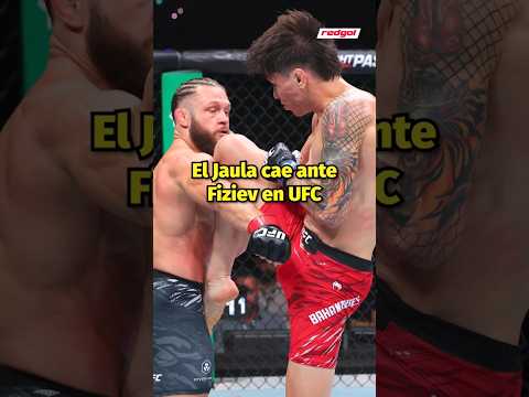 Jaula BAHAMONDES pierde contra FIZIEV en UFC Bakú