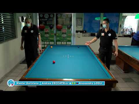 8^Giornata Master Goriziana Forlì   Ceccatelli vs Logli 1 1