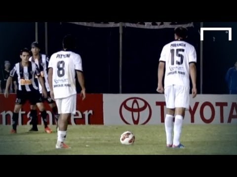 Great free kick from Wilson Pittoni