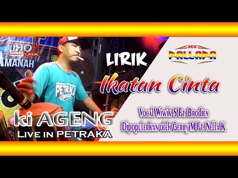 mak nyus... full CAK MET - NEW PALLAPA LIRIK IKATAN CINTA | WIWIK Ft. BRODIEN LIVE PETRAKA