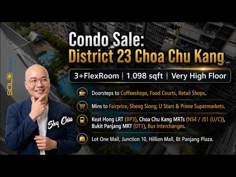 Sol Acres, 6 Choa Chu Kang Grove, 3 Bedrooms, 1,098 sqft, Executive Condominium For Sale, by Sky Chiu, 500164208 - PropertyGuru.com.sg