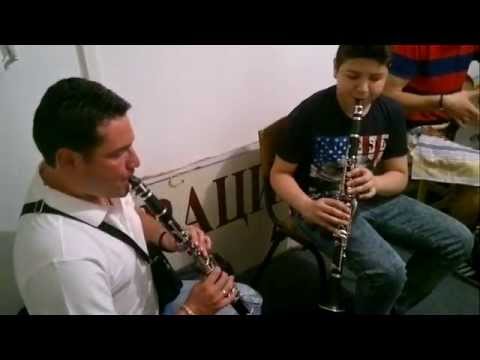 Ansambl Keramicar - Veles  Kiril Lamnjov i Suat Macev proba pred nastap