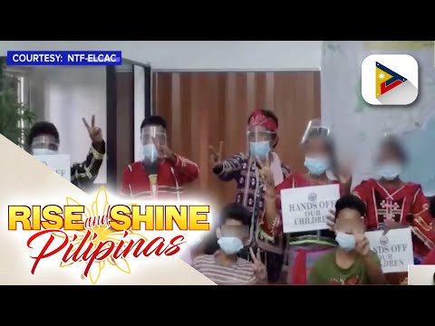 13 kabataang lumad, na-rescue ng PNP sa Cebu