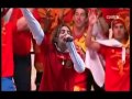 David Bisbal y la Selección Española. Celebración Mundial 2010