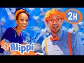 Blippi And Meekah Visit The Aquarium Of The Pacific 2 HOURS OF BLIPPI TOYS