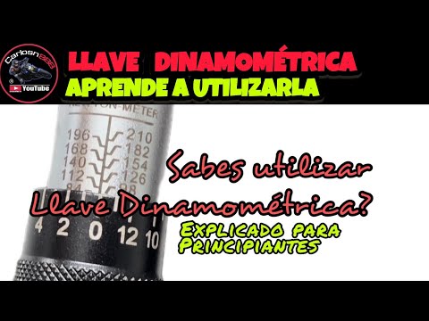 LEARN TO USE A TORQUE WRENCH