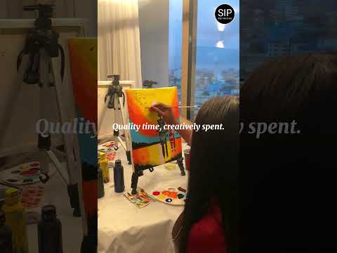 A Sip and Paint .NG Experience session in Lagos, Nigeria