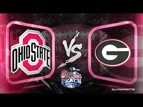 College Football Live: Ohio State Buckeyes vs Georgia Bulldogs 2022 CFP Semifinal Peach Bowl