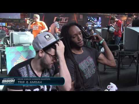 DHS17 - Trif (Peach) Vs. AST | Amsah (Sheik) - Winners Quarters - Melee Singles