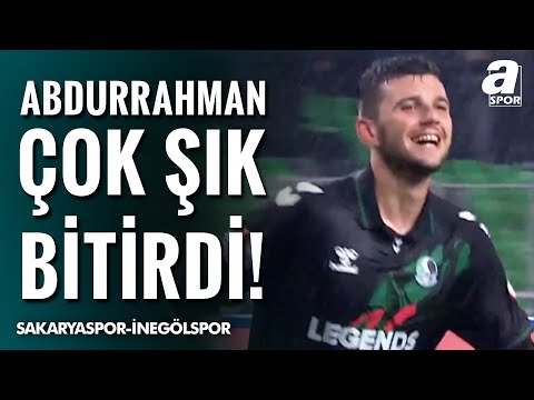 GOL Abdurrahman Bayram | Sakaryaspor 3-0 İnegölspor | Ziraat Türkiye Kupası 3. Tur Maçı