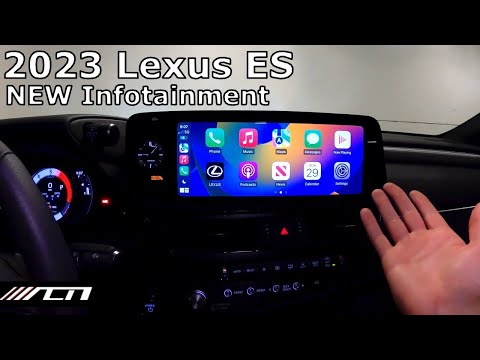 2023 Lexus ES with New Lexus Interface Infotainment System Review!