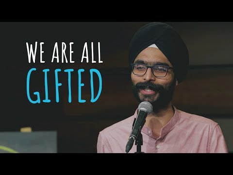 "We Are All Gifted" - Amandeep Singh ft. Hasan | World Mental Health Day | UnErase Poetry