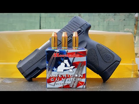 .45 ACP +P Hornady XTP 200 gr JHP Gel Ammo Test