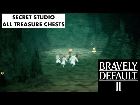 Bravely Default 2 - Secret Studio - All Treasure Chests