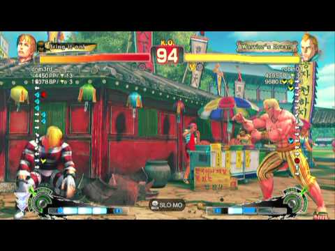 SSF4 AE: dnm3rd(Cody) vs robin01(Abel) - HD 720p