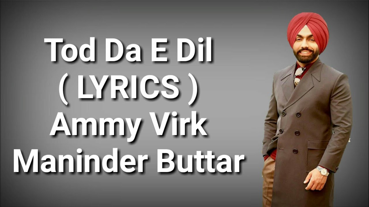 Tod da e dil lyrics