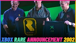 XBOX Buys RARE Official Announcement In 2002.