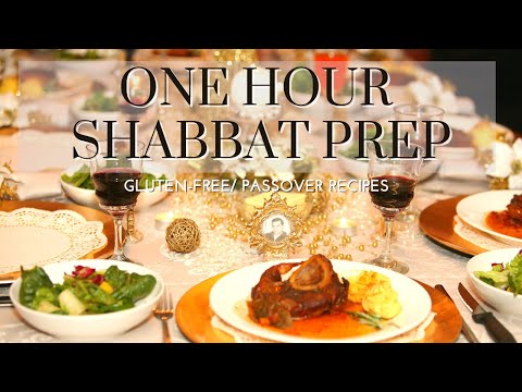 SHABBAT PREP || DELICIOUS GLUTEN FREE SHABBAT MENU || PASSOVER RECIPES || FRUM IT UP