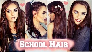 Back To School Hairstyles 2015 | First Day Looks!