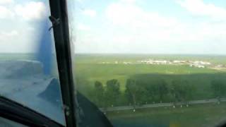 preview picture of video 'An-2 landing at Siria, near Arad'