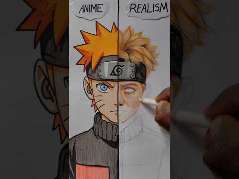 NARUTO in REALISM 😱🥶☠️ Naruto REALISTIC Drawing